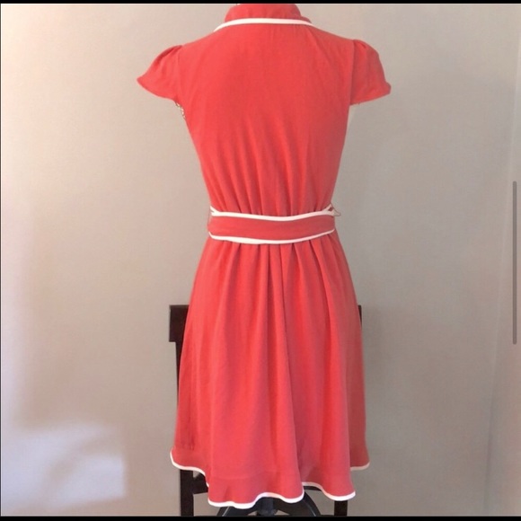 MODCLOTH Carnation DAYTIME DAPPER Wrap Dress sz S - Picture 2 of 3